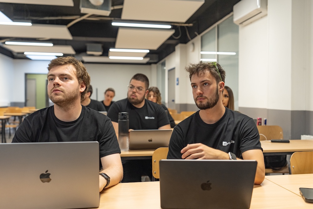 Étudiants .decode en formation